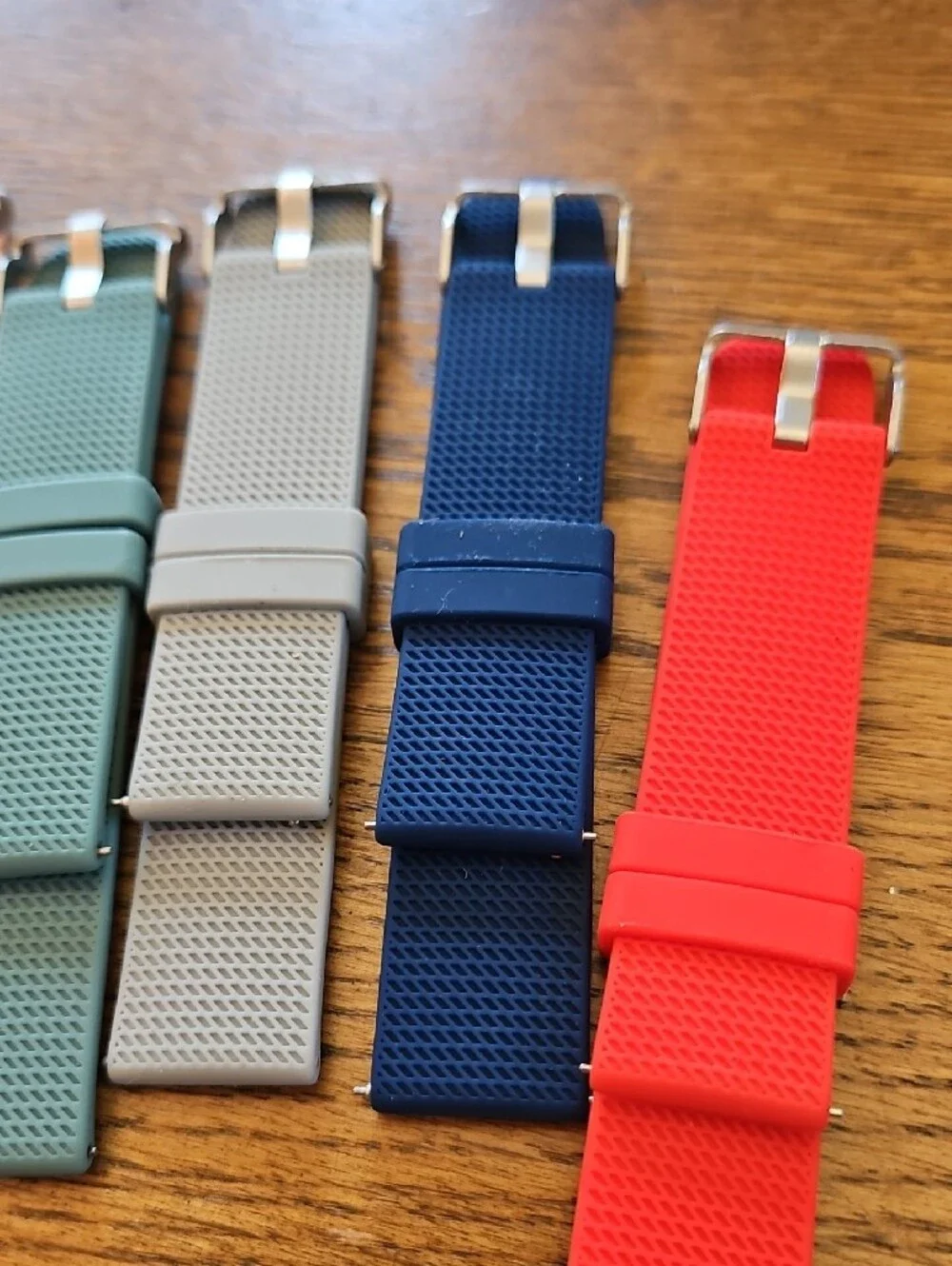 Silicone Replacement Watch Strap - Multi Color Pack